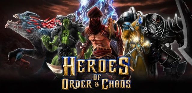 สิ้นสุดการรอคอย Heroes of Order & Chaos – Multiplayer Online Game มาสู่น้องด๋อยแล้ว ฟรี!!