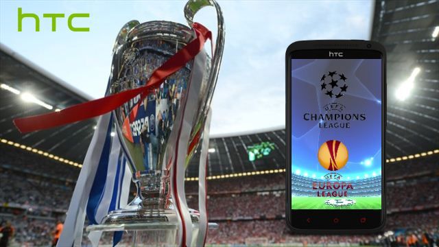 HTC เซ็นต์สัญญาเป็นผู้สนับสนุน UEFA Champions League และ EUROPA League