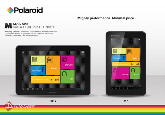 Polaroid เปิดตัว M Series Tablet Android ราคา 3,900 บาท