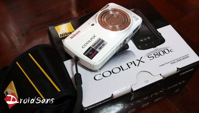 DroidSans Review : รีวิว Nikon Coolpix S800c