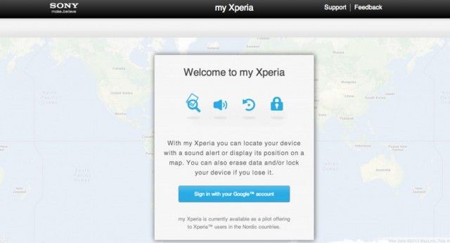 SONY ปล่อย “My Xperia” สำหรับการตามหาสมาร์ทโฟนที่หล่นหาย