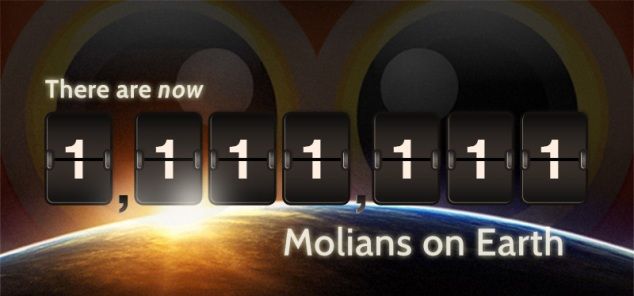 [MOLOME] ประกาศ!!! ประชากรชาว MOLOME มีผู้ใช้ทั่วโลก 1,111,111 คนแล้ว