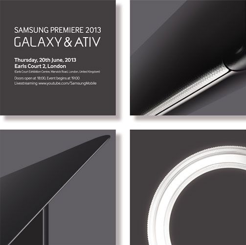 Samsung ร่อนจดหมายงาน GALAXY & ATIV พร้อมแนบภาพปริศนา