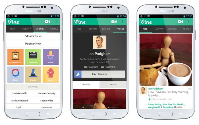 Vine : สังคมออนไลน์ของการแชร์วิดีโอที่กำลังมาแรงที่สุดมาถึง Android แล้ว