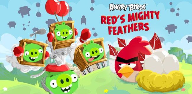 Angry Birds ออกอัพเดท Red’s Mighty Feathers เพิ่มพลังทะลวงให้นกแดง