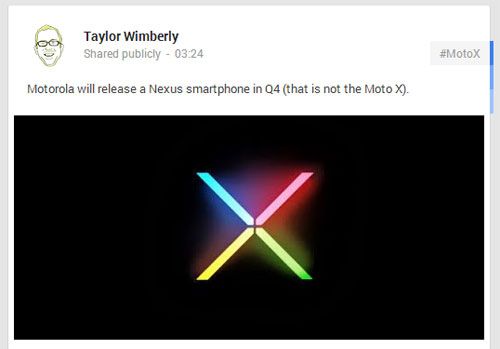 [ลือ] Motorola จะเป็นผู้ผลิต Nexus 5 พร้อมเปิดตัวปลายปีนี้