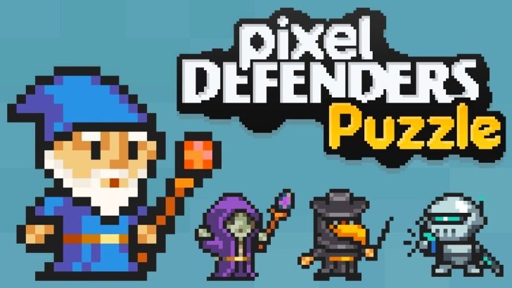 Pixel Defenders Puzzle สุดยอดเกมที่ผสมผสาน Tactic-RPG กับ Match-3 อย่างลงตัว