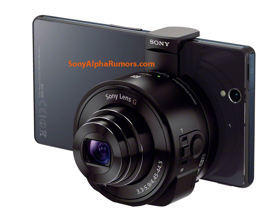 หลุดภาพ Sony กับชุด Lens-Camera DSC-QX10 และ DSC-QX100 สำหรับสมาร์ทโฟน และการใช้งานบน Sony Honami i1