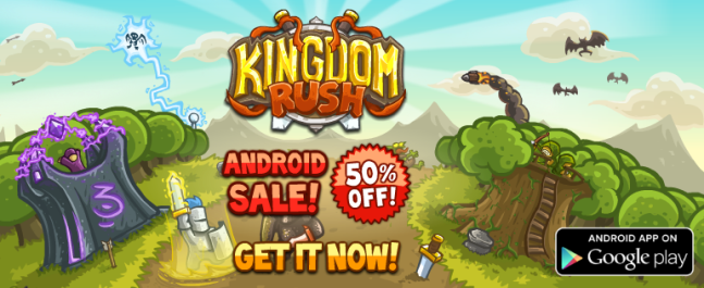 Kingdom Rush ลดราคาเหลือ $0.99 เตรียมรับภาคใหม่ที่กำลังจะมาเร็วๆ นี้