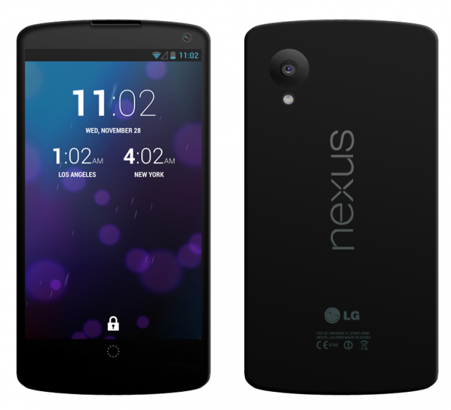 หรือ Nexus 5 จะมีหน้าตาแบบนี้? (พร้อมสเปคและข้อมูลบางส่วน)