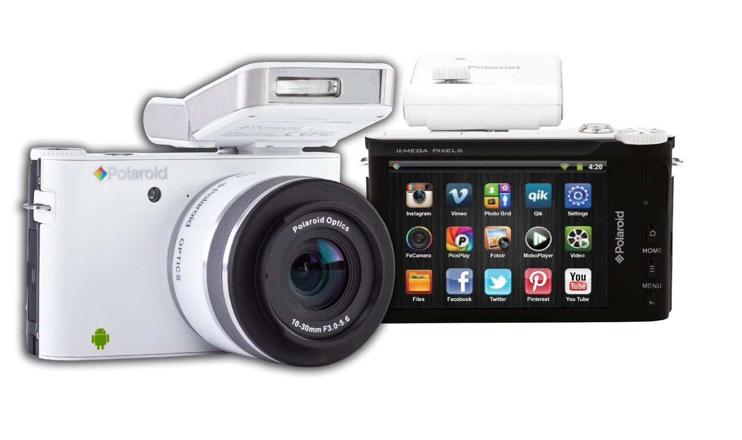 วางจำหน่ายแล้ว Polaroid iM1836 กล้อง micro 4/3 เปลี่ยนเลนส์ได้ ที่มาพร้อม Android OS
