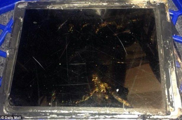 iPad Air ระเบิดกลางร้าน Vodafone ที่ออสเตรเลีย