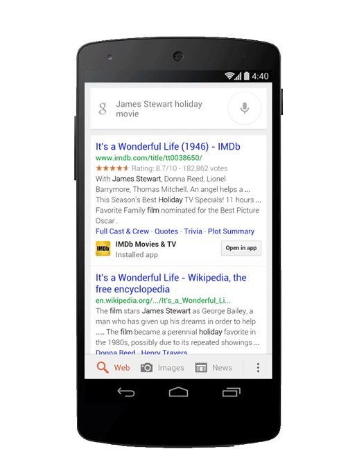 Google ประกาศอัพเดต Google Search เพิ่มความสามารถการค้นหาข้อมูลจากแอพในเครื่อง