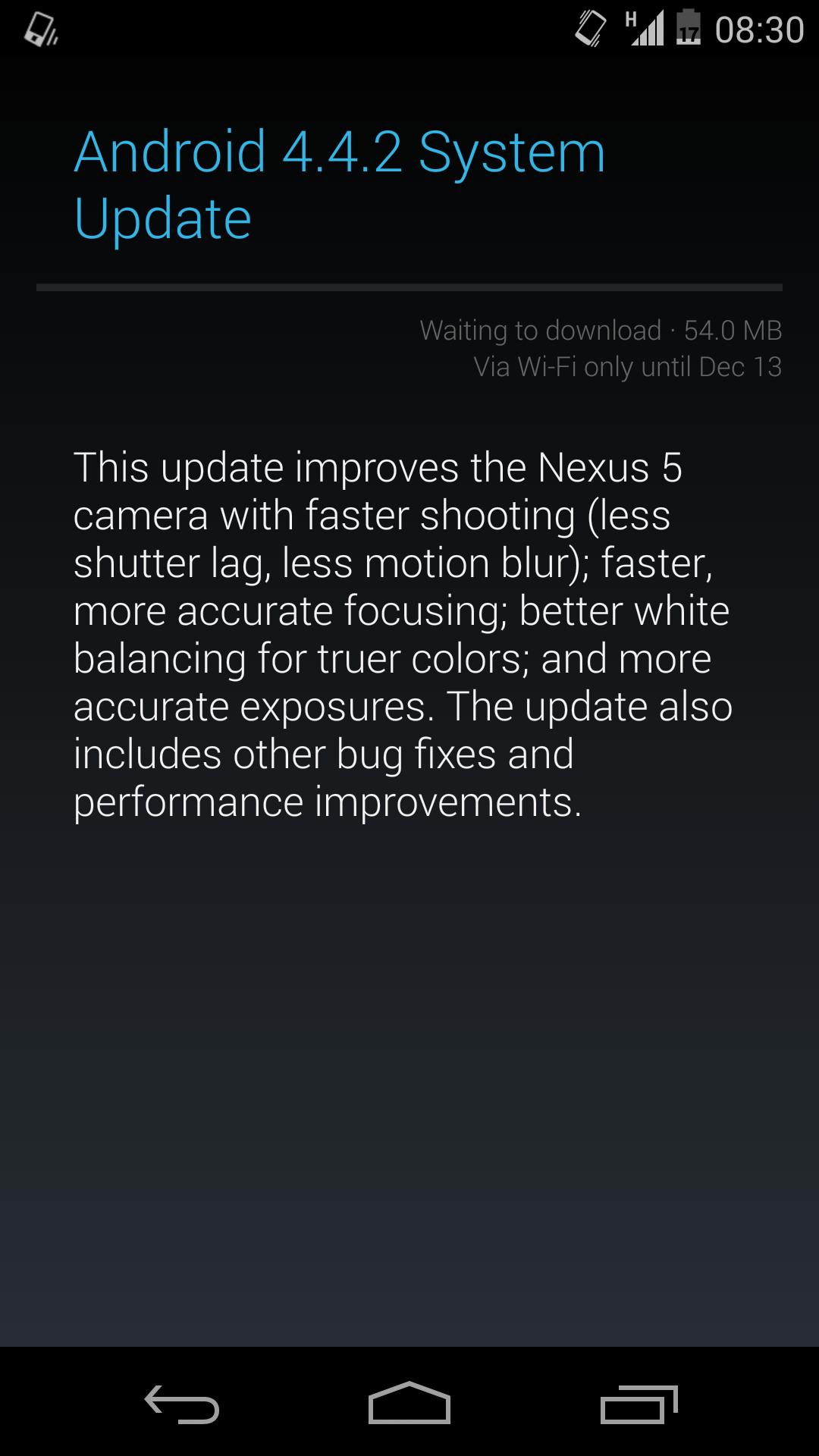 ไม่ต้องง้อ 4.4.1 ก็ได้.. ไป 4.4.2 กันเลยเจ้า Nexus 5