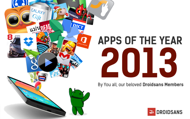 Apps of the Year 2013 by Droidsans Members