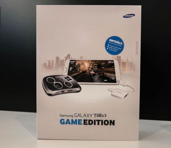 เจาะตลาดเกม Samsung เตรียมวางจำหน่าย Galaxy Tab 3 Game Edition แถม Samsung Gamepad มาด้วย