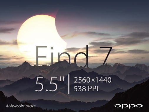 OPPO เผยรายละเอียด Find7 จะมาพร้อมหน้าจอชัดเป๊ะขนาด 5.5 นิ้ว