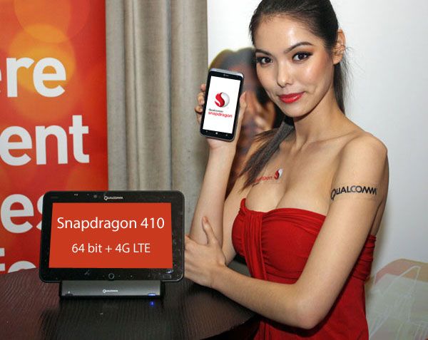Qualcomm เผยโฉมชิป 64 bit ตัวแรก เน้นราคาประหยัดกับ Snapdragon 410