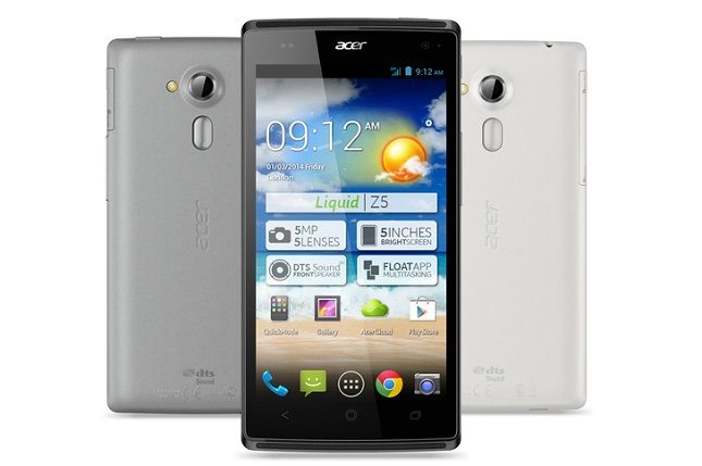 Acer เปิดตัว Acer Liquid Z5 หวังเจาะตลาดสมาร์ทโฟนจอใหญ่ ราคาจิ๋ว