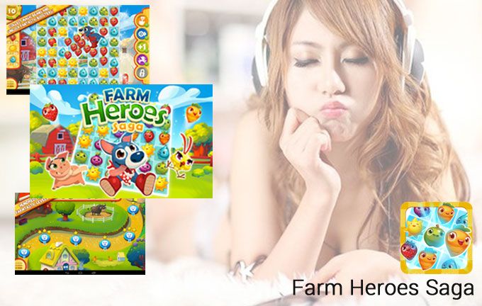Farm Heroes Saga เกมใหม่จาก King.com ผู้ผลิต Candy Crush