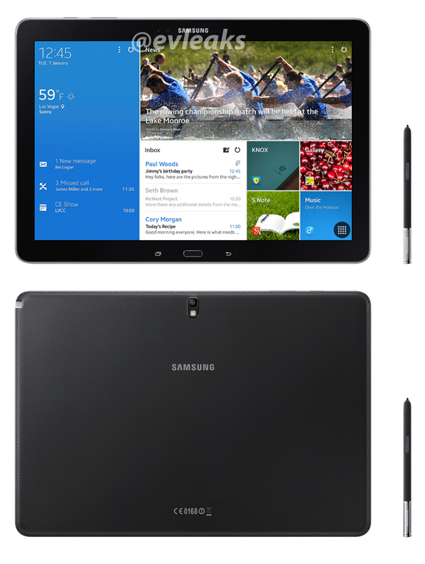 หลุดแท็บเล็ตใหม่ของ Samsung ทั้ง Galaxy NotePRO และ Galaxy TabPRO ต่างขนาดหน้าจอรวม 4 รุ่น