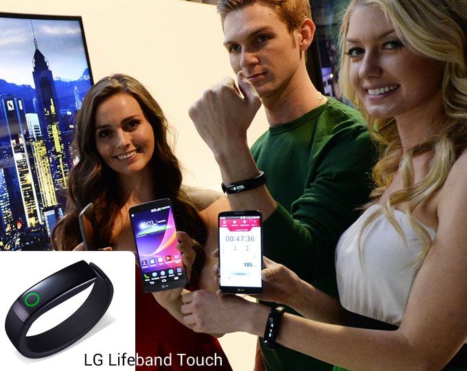 [CES2014] LG เปิดตัว Lifeband Touch ริสต์แบนด์ฟิตเนสพร้อมหน้าจอแสดงผล เชื่อมต่อได้ทั้ง Android และ iPhone