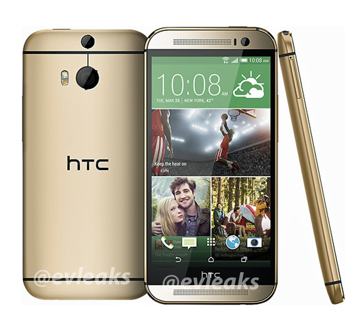 น่าจะชัวร์…​เผยชื่อจริง HTC M8 และภาพ Press Shot รุ่นสีทอง