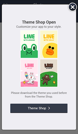 Line เปิด Theme Shop เรียกเงินสาวกบน Android เพิ่มแล้วจ้า (iOS รอไปก่อน)