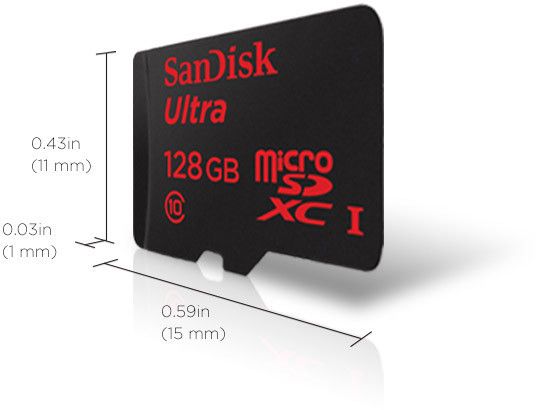 SanDisk เปิดตัว microSD Card ความจุ 128 GB ตัวแรกของโลก!