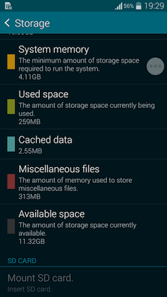 เพิ่มแล้วจ้า! Galaxy S5 มีพื้นที่ใช้งานจริงเพิ่มเป็น 11.3 GB