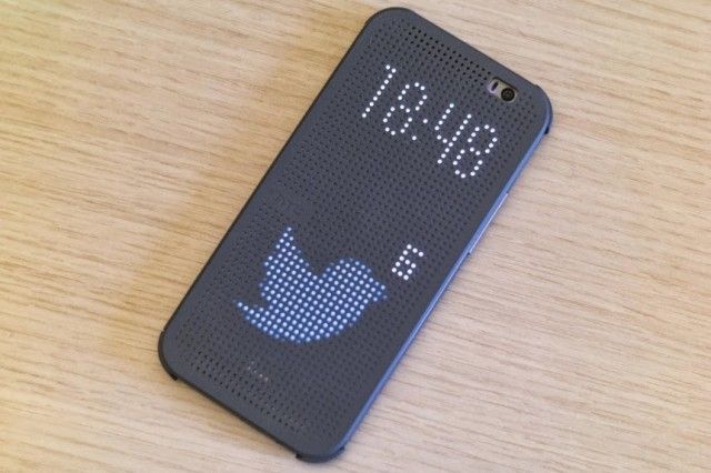 เคส DotView ของ HTC One M8 ถูกแฮคแล้ว รองรับการแจ้งเตือนที่หลากหลายขึ้น