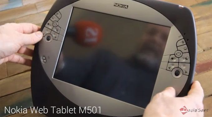 เผยโฉม Nokia Web Tablet M501 แท็บเล็ตที่ถูกพัฒนาขึ้นก่อนใครในปี 2001