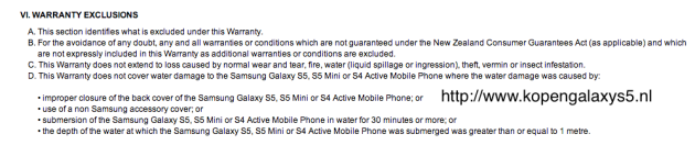 พบข้อมูลคอนเฟิร์ม Galaxy S 5 Mini จะกันน้ำกันฝุ่นได้อย่างรุ่นพี่ คาดเปิดตัวเดือนหน้านี้ !