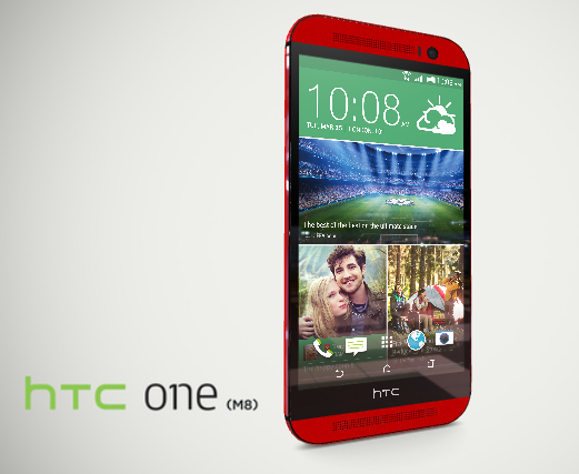 [updated] HTC ไต้หวันเปิดตัว HTC One M8 สีแดงแล้วพร้อมภาพ 3D