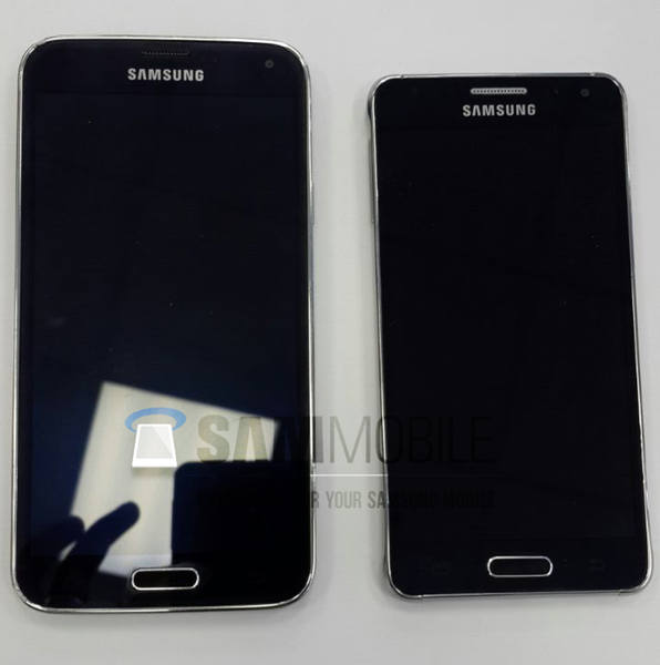 หลุดภาพ Samsung Galaxy Alpha มือถือจอ 4.7 นิ้ว ขอบโลหะ ท้าชน iPhone 6