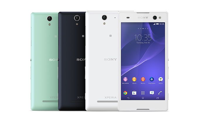 Sony เปิดตัวมือถือ Selfie ในชื่อ Xperia C3 และ C3 dual
