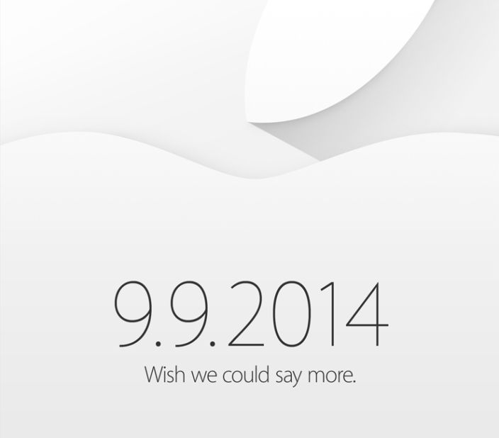 Apple ส่งบัตรเชิญเข้าร่วมงานเปิดตัว 9.9.2014 พร้อมสโลแกน Wish we could say more