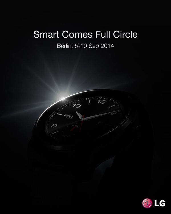 LG พร้อมเปิดตัว G Watch R androidwear หน้าปัดกลม 5 กันยายนนี้