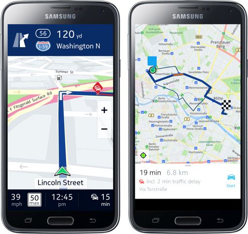 Samsung เตรียมหันมาใช้ Here Maps ใน Samsung Galaxy ทุกรุ่น