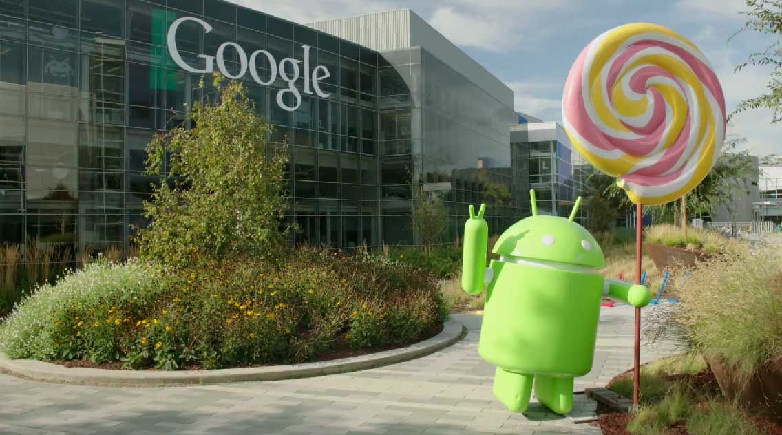 เปิดตัวรูปปั้น Android 5.0 Lollipop ที่ Googleplex