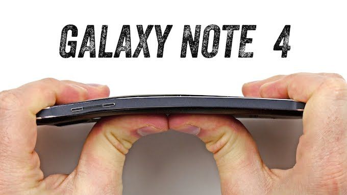 ตามกันมา!! Samsung Galaxy Note 4 ก็มีฟีเจอร์บิดงอเครื่องเหมือน iPhone 6