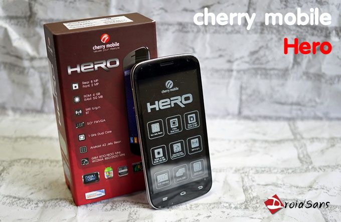 Review : รีวิว cherry mobile Hero จอใหญ่ 5 นิ้วในราคาประหยัด