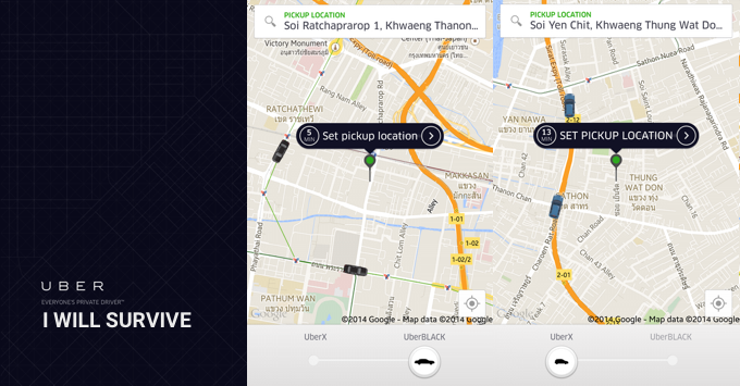 1 สัปดาห์ผ่านไป Uber X และ Black ยังวิ่งปร๋อ – ผู้ใช้หายไปเยอะ