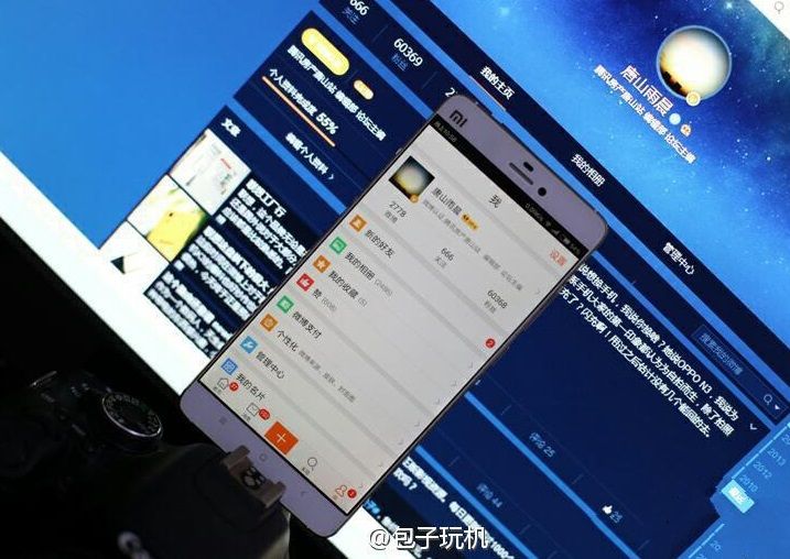 หลุดภาพ Xiaomi Mi5 ตัวจริง หน้าจอใหญ่มากแต่ขอบจอเล็กมาก