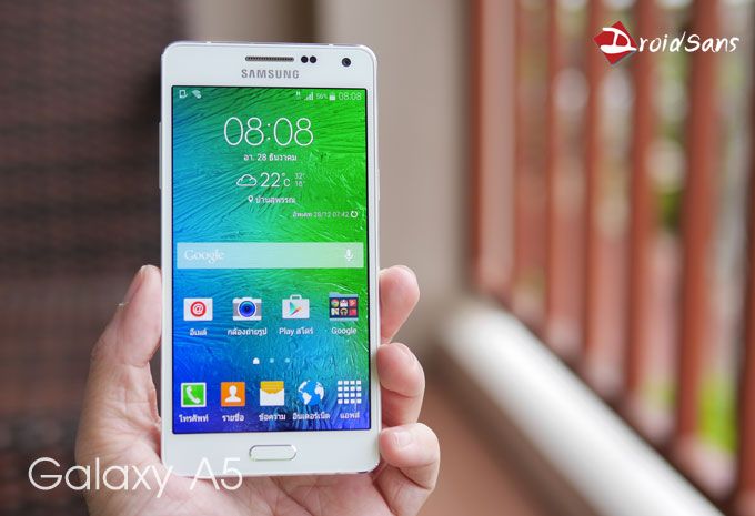 Samsung Galaxy A5 กล่องฟ้า วางขายแล้วจ้า 12,900 บาท