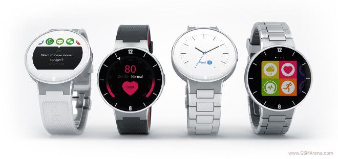 Alcatel โชว์ดีไซน์ Smartwatch ใหม่ หน้าปัดกลม