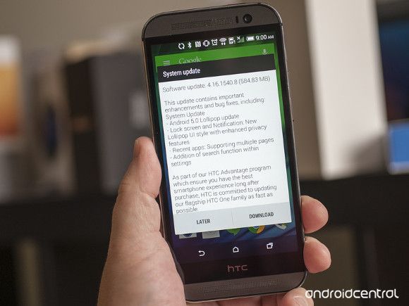 อมยิ้มมาแล้วจ้า…HTC เริ่มปล่อยอัพเดต Android 5.0 Lollipop ให้กับ HTC One M8 แล้ว