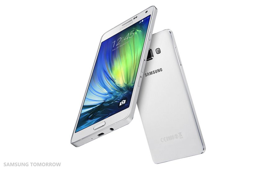 Samsung เผยโฉม Galaxy A7 รุ่นพี่บอดี้โลหะ ตระกูล A