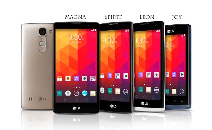 LG เปิดตัวสมาร์ทโฟน 4 รุ่น Magna, Spirit, Leon, Joy เน้นเดินทางสายกลาง