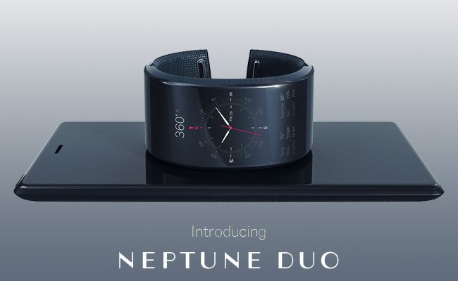 ไม่ง้อมือถือ! Neptune Duo สมาร์ทวอทช์แนวใหม่ มาพร้อมจอที่สองในรูปร่างสมาร์ทโฟน